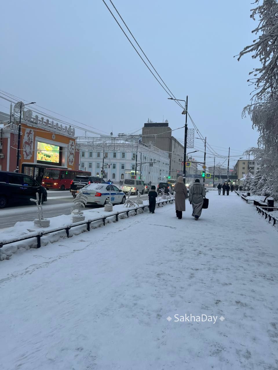 Резкое потепление в Якутске связано с циклоном