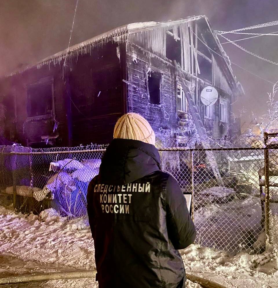 В Якутске люди, обнаруженные при тушении пожара, оказались жертвами преступления