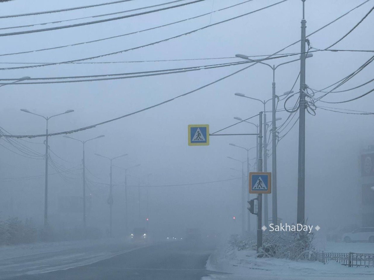 В Якутске объявлен актированный день для второй смены школьников