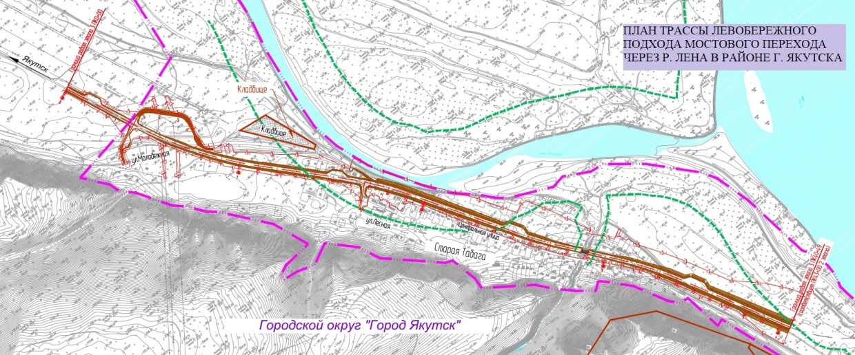 Дирекция Ленского моста разъяснила детали трассировки в зоне Старой Табаги