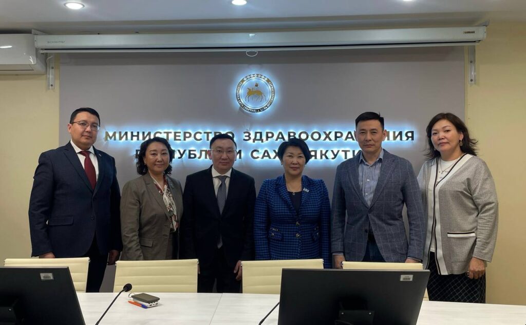 Состоялась встреча с министром здравоохранения Якутии в АО "Алмазы Анабара"