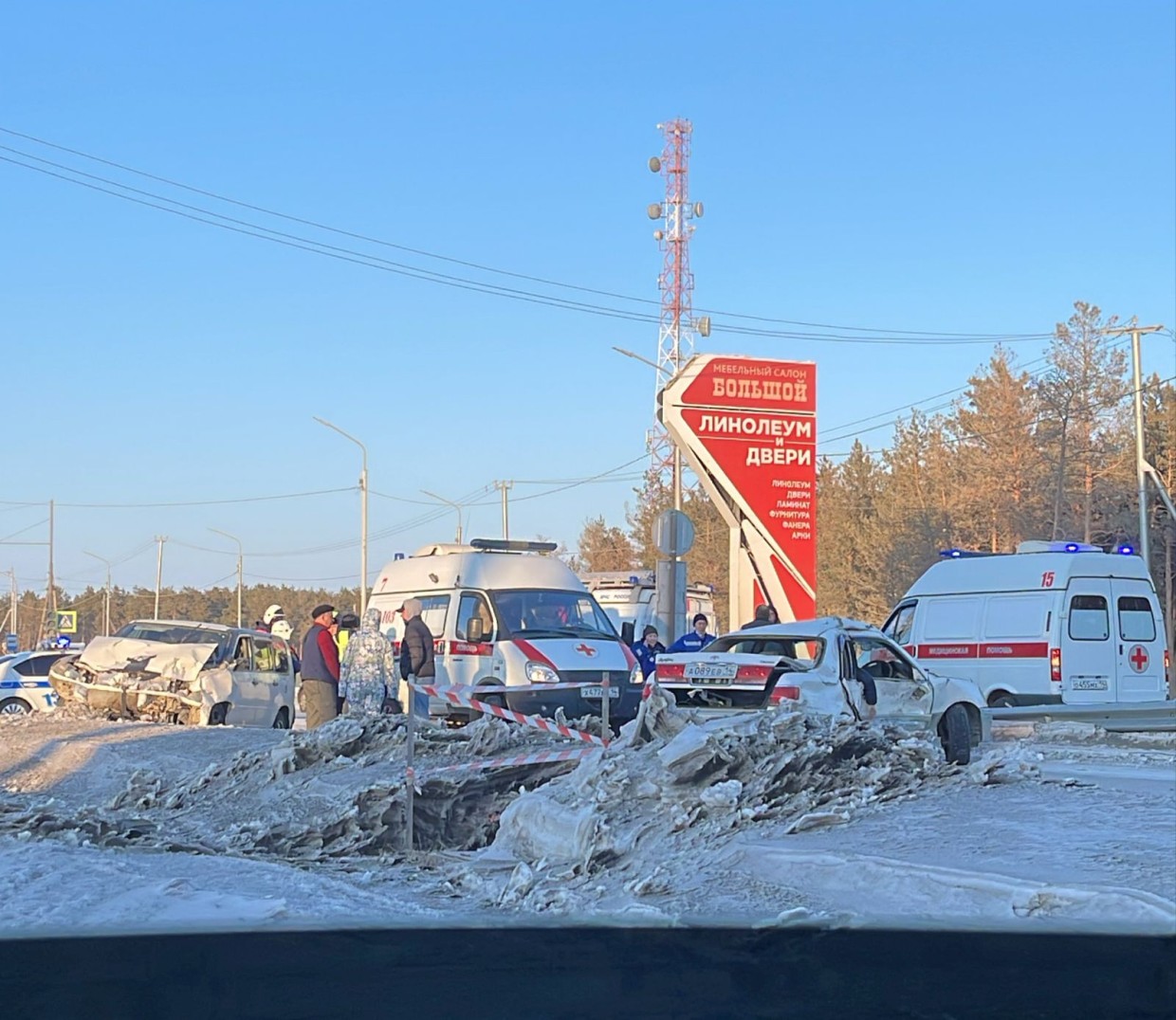В Якутске в ДТП на Окружном шоссе скончался водитель "Тойоты"