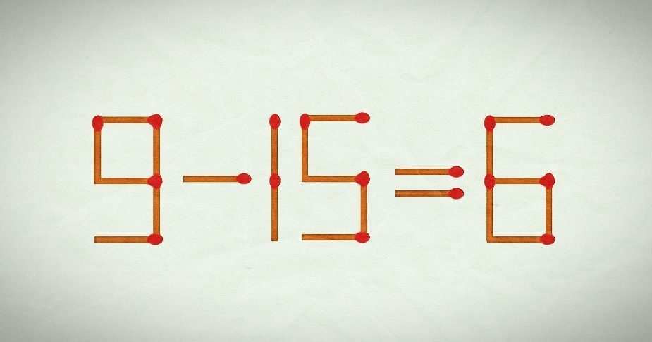 Переставляем спичку — качаем мозг: решить эту задачку за 5 секунд смогут только прирождённые «Архимеды»