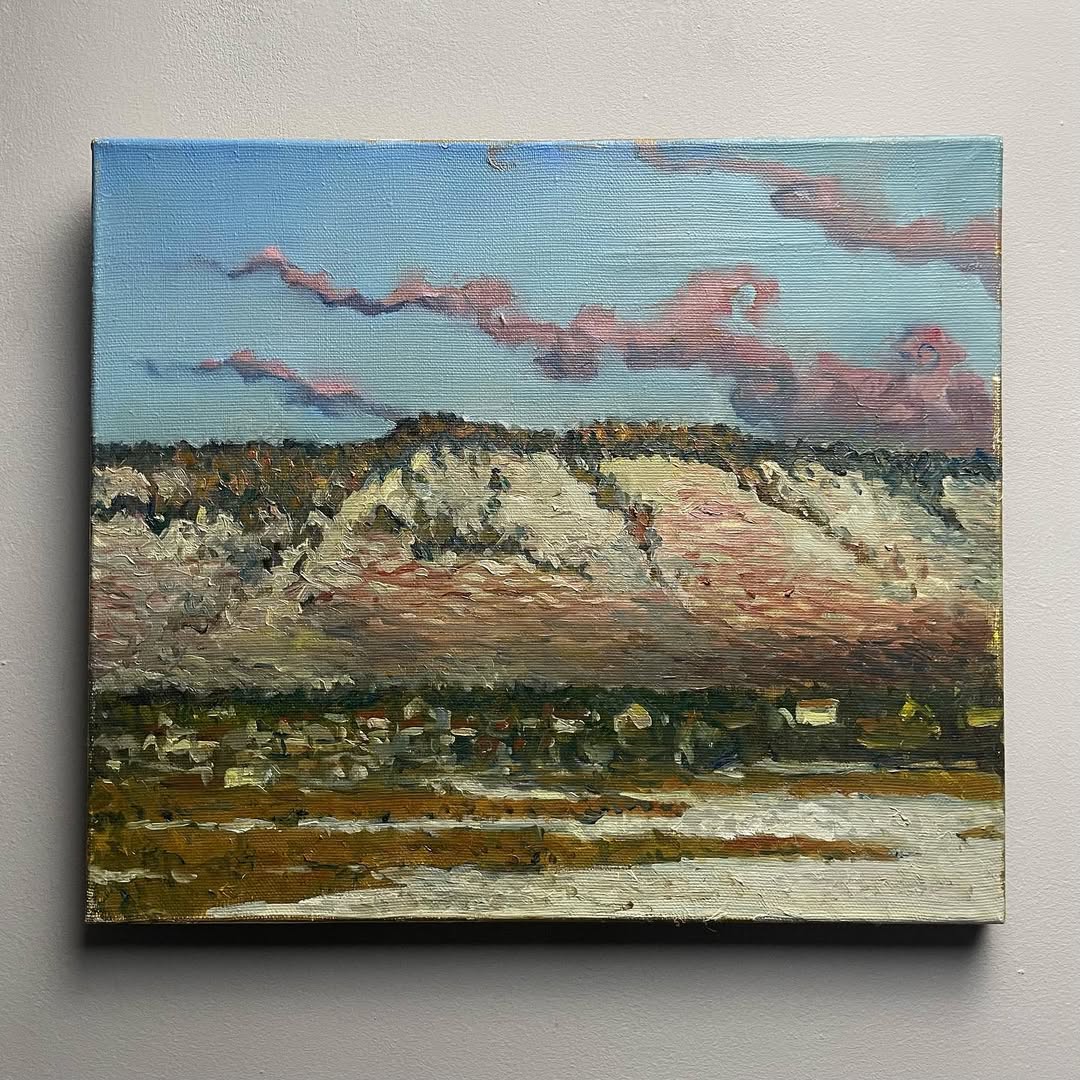 Художник Роман Марков писал пейзажи из окна больничной палаты