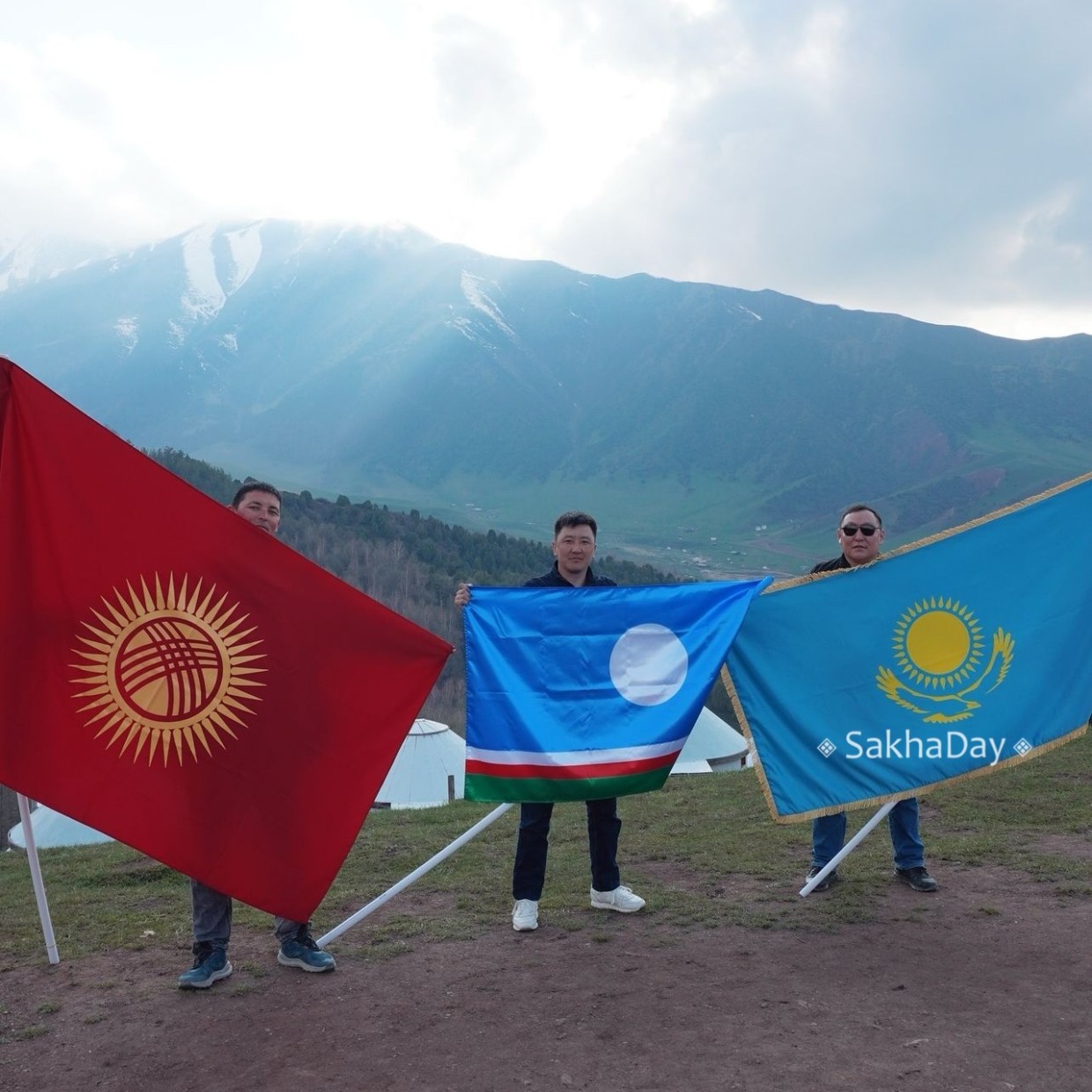 Якутяне побывали в гостях у казахского блогера Ермека Юсупова