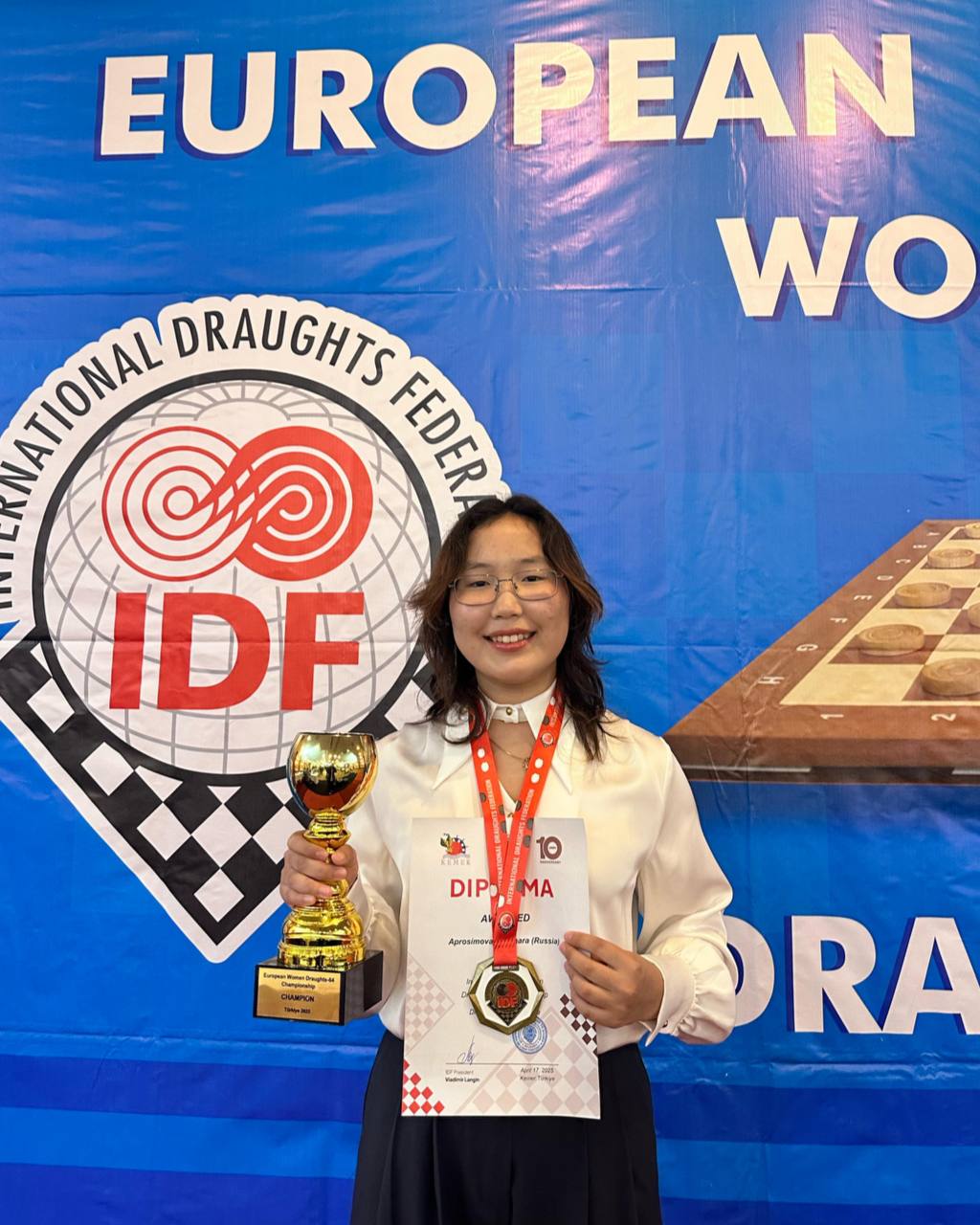 Сандаара Апросимова впервые из якутян стала двукратной чемпионкой Европы