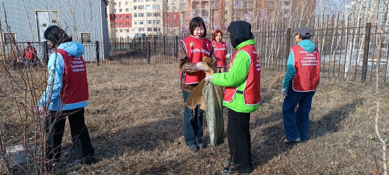 В Якутии стартовал Всероссийский субботник. Акция будет длиться до 12 мая