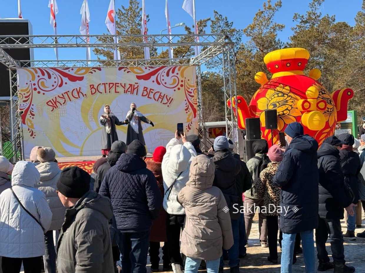 "Якутск, встречай весну!": Как в Парке Якутска провожают зиму?