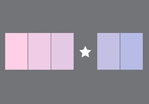 Не все розовые одинаково розовые: тест на определение цветового зрения — какого прямоугольника не хватает