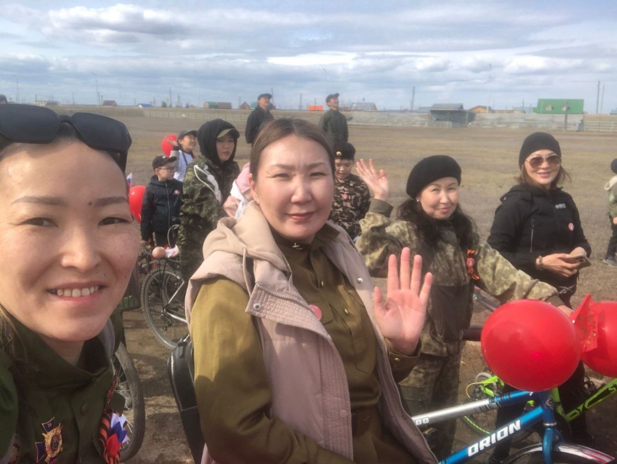 К 80-летию Победы в Якутии проходят велопробеги