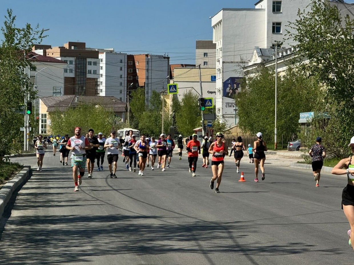 Какие улицы перекроют в Якутске во время "Зеленого марафона"?