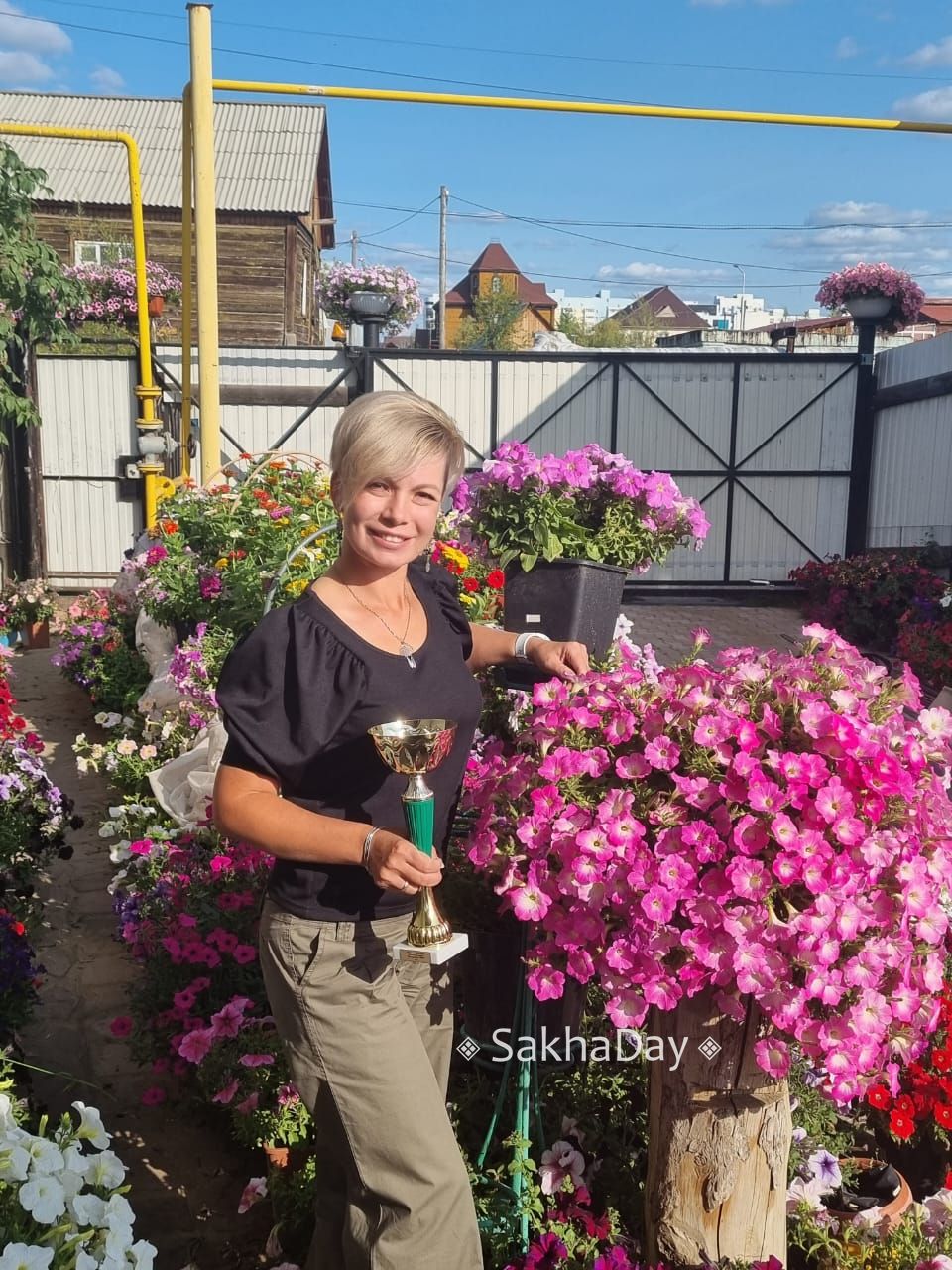 «Хочу, чтобы в Якутске было красиво». Вместо свалок - цветники