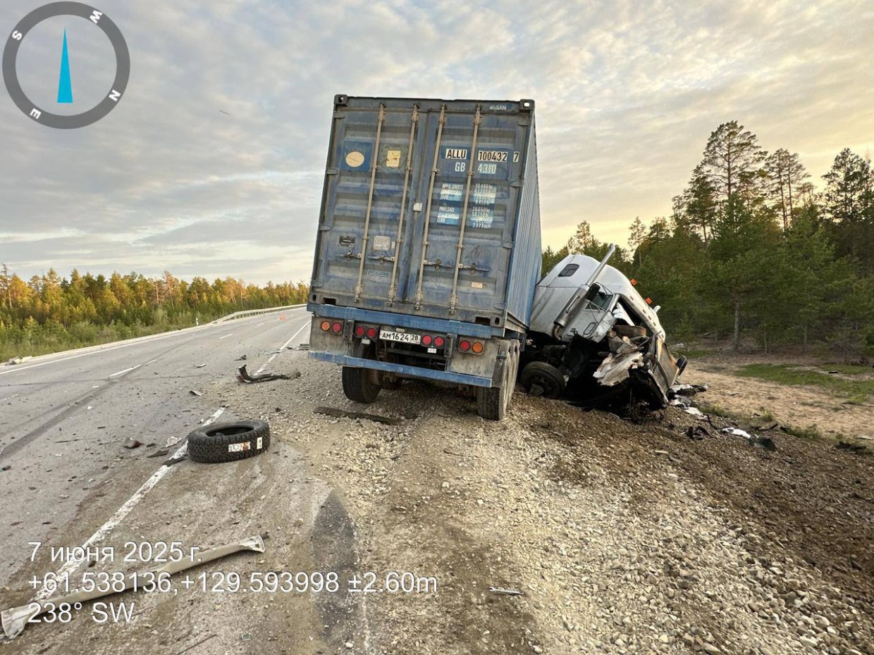 Смертельная авария на автодороге Лена