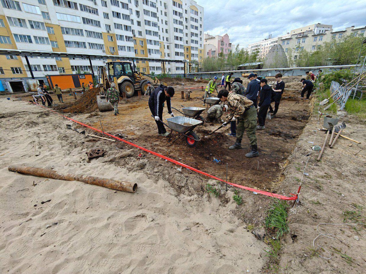 В центре Якутска снова ищут следы прошлого