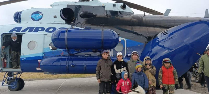 На летние каникулы детей доставили в стада МУП “Булунское”