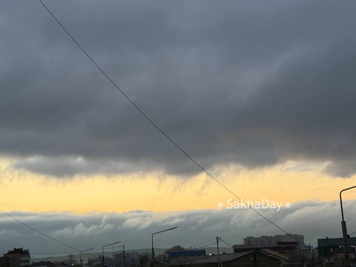 На 1 июня в Якутии прогнозируют сильный ветер, дожди и мокрый снег