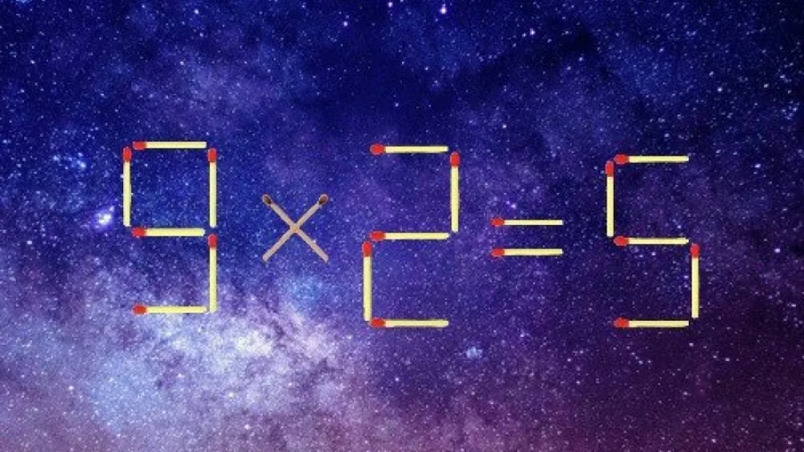 Головоломка от самого Эйнштейна: обычная перестановка спичек — проверьте свой ум