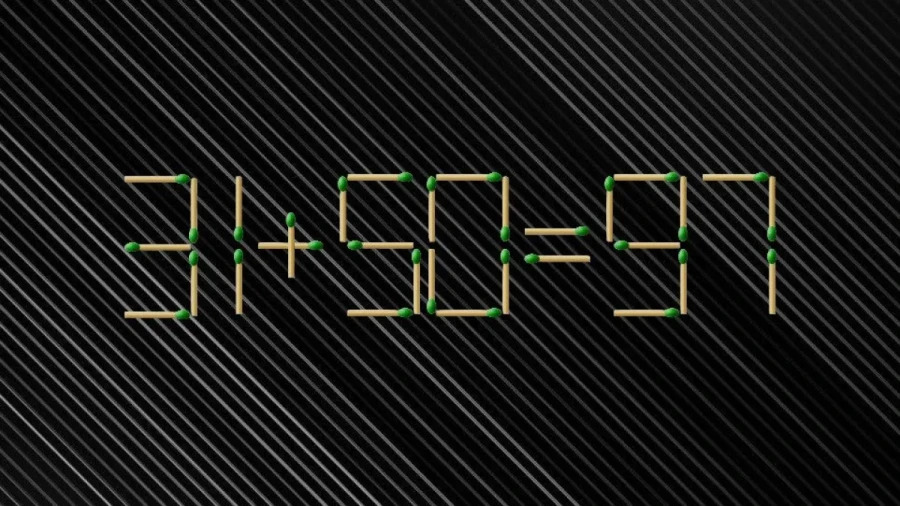 Лекарство от бессонницы: овец считать уже не модно, лучше считайте спички — головоломка на сон грядущий