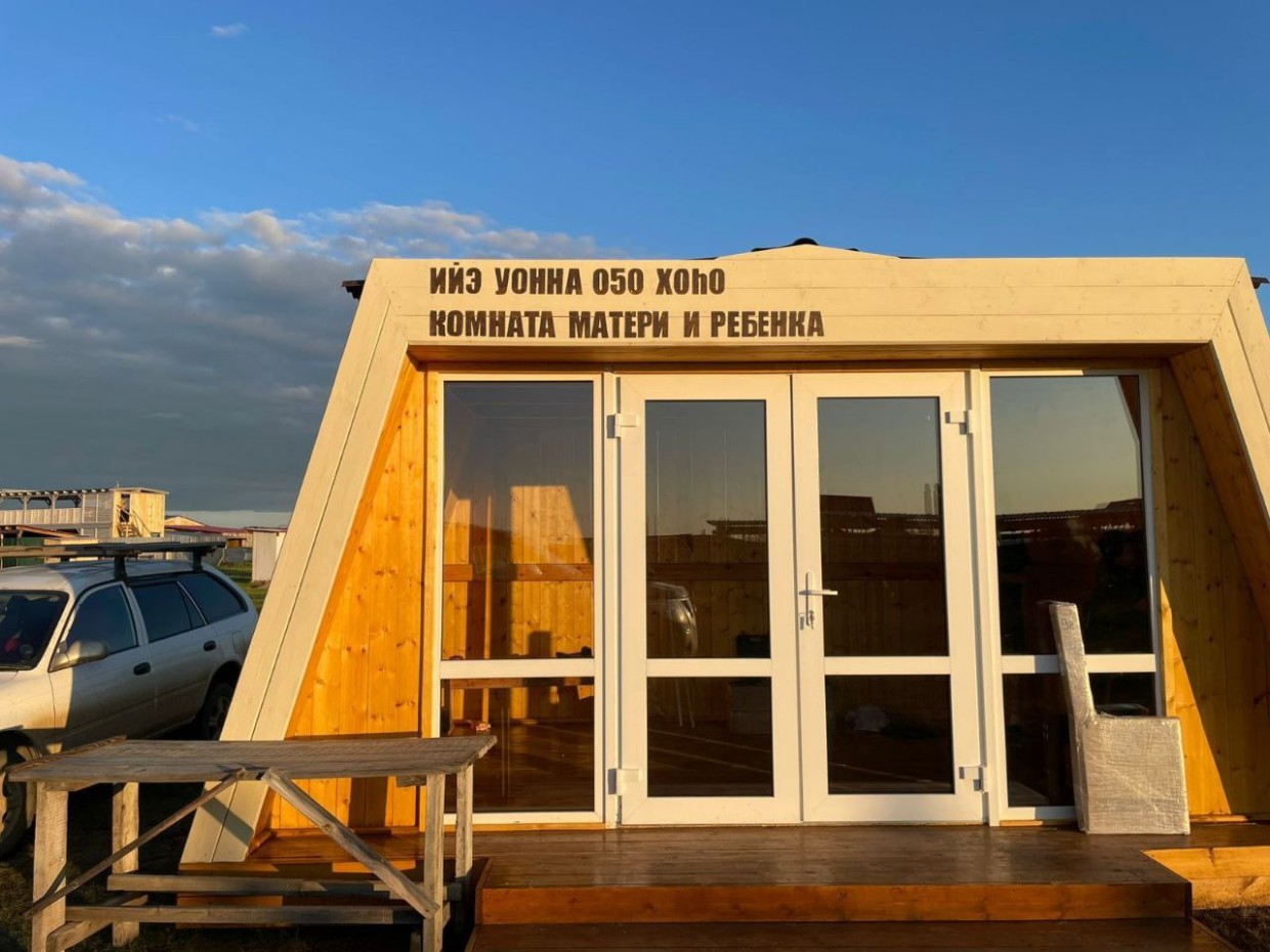 Фотофакт: На Ысыахе Туймаады появится комната матери и ребенка