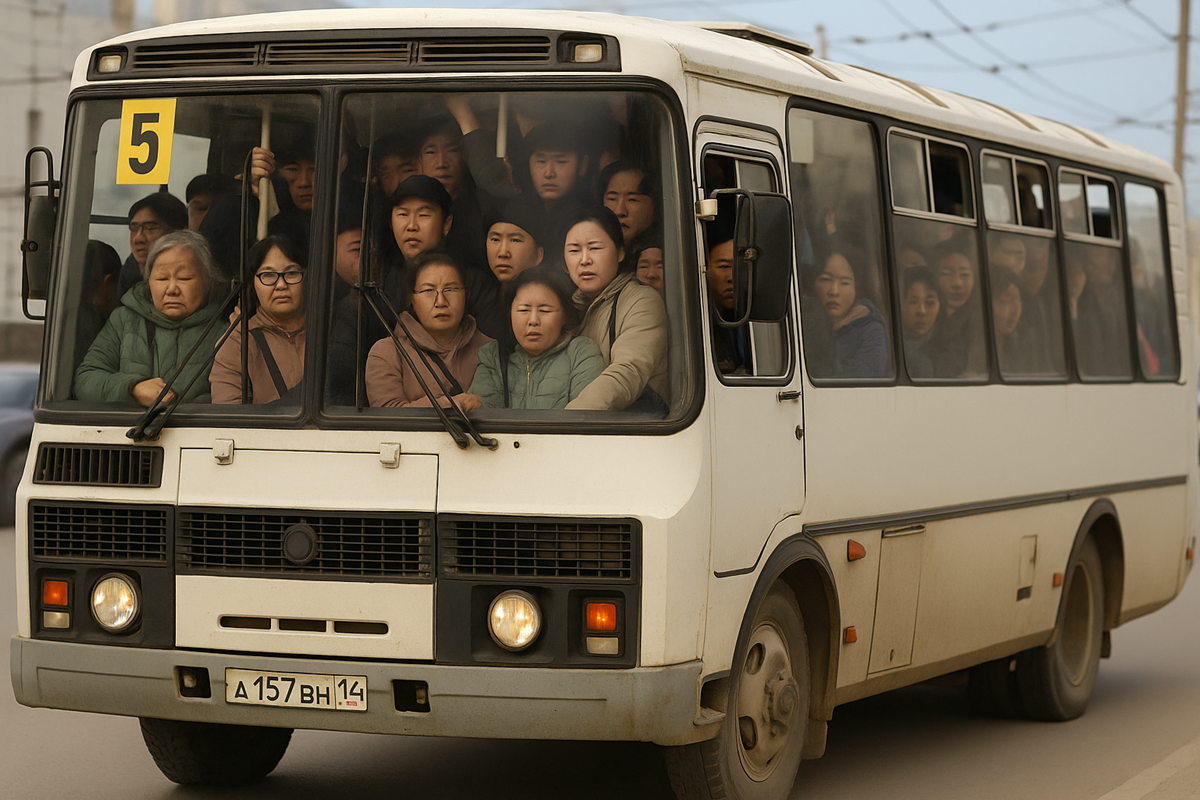 Один маршрут на весь район. Мэрия Якутска пообещала пересмотреть маршрутную сеть №5!