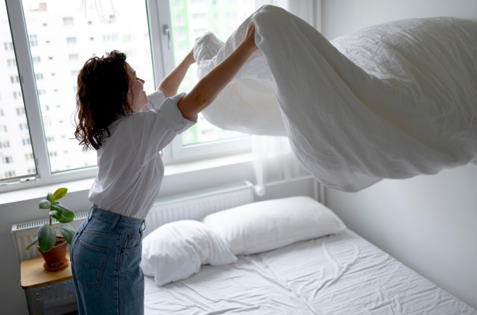 Не тратьте время на глажку: лайфхаки для постельного белья — экономим время