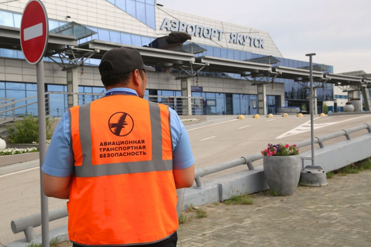 Аэропорт Якутск провел тренировку по эвакуации для обеспечения безопасности