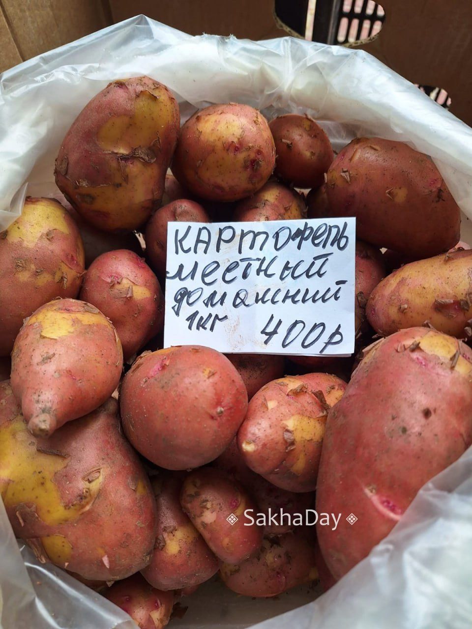 Цена на молодую картошку в Якутске взлетела до 400 рублей