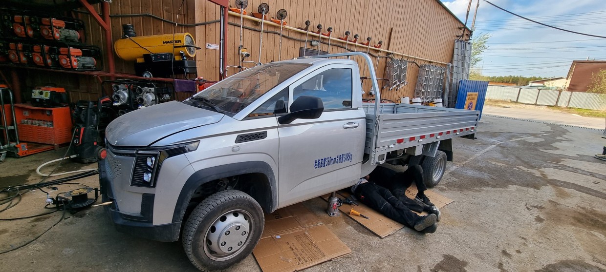 Электрический грузовик на улицах Якутска: новые технологии в коммерческом транспорте