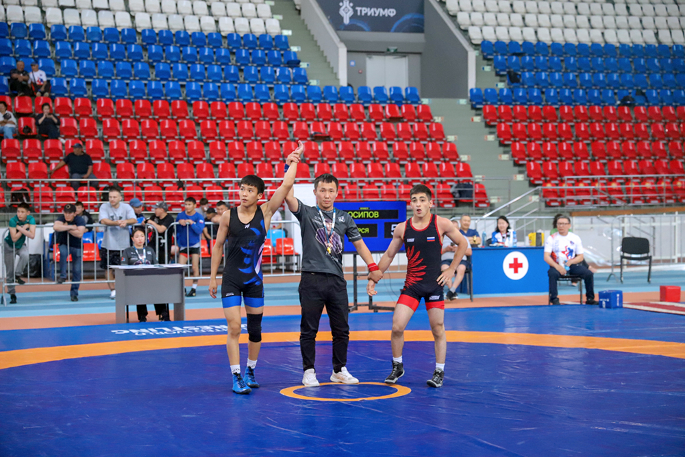Завершился турнир по вольной борьбе среди юношей  в честь олимпийского чемпиона Павла Пинигина на призы АО «АК «ЖДЯ»