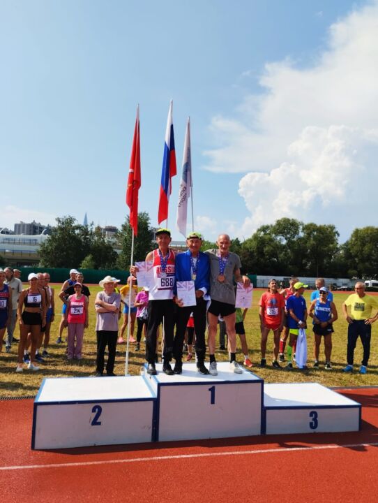 Якутянин стал чемпионом Первенства России по легкой атлетике среди ветеранов