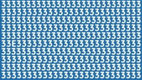 Буквенный патруль: найдите букву среди цифр — у вас всего 15 секунд на решение этой головоломки