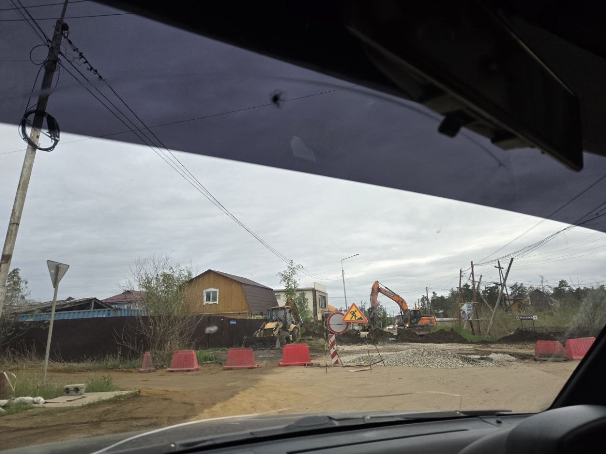 Временное прекращение движения на Сергеляхском шоссе