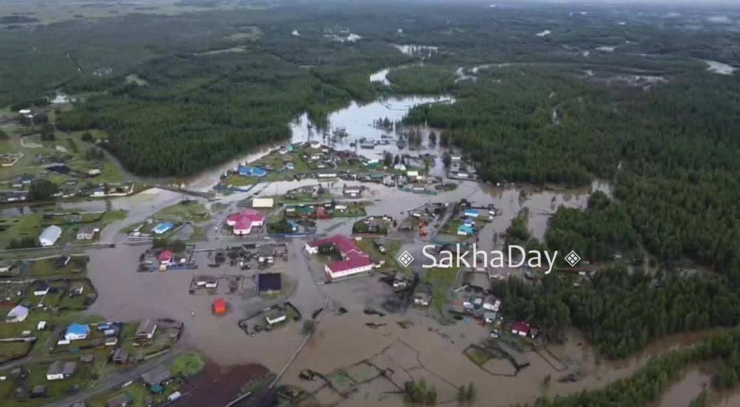 Ситуация на реках Якутии: в Оймяконском и Момском улусах продолжается паводок