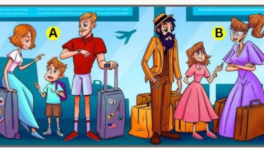 Богатый папа, бедный папа: найдите семью мажоров за 10 секунд — головоломка-картинка уже ждет вас