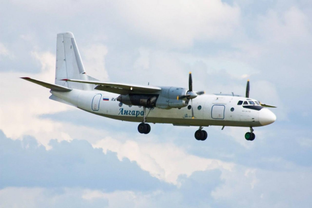 Обломки пропавшего сегодня Ан-24 обнаружены в 15 км от Тынды