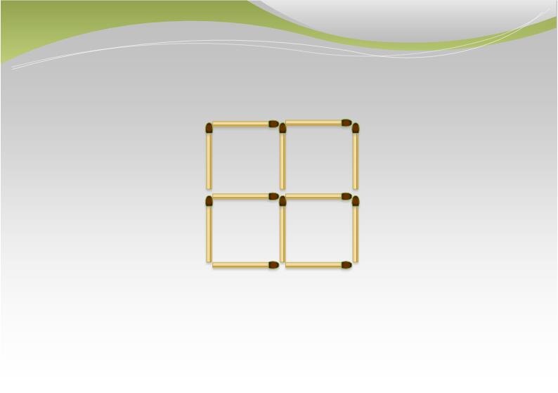 Семь квадратов: необычная головоломка на пространственное мышление — эта спичечная малышка взорвет ваш мозг!