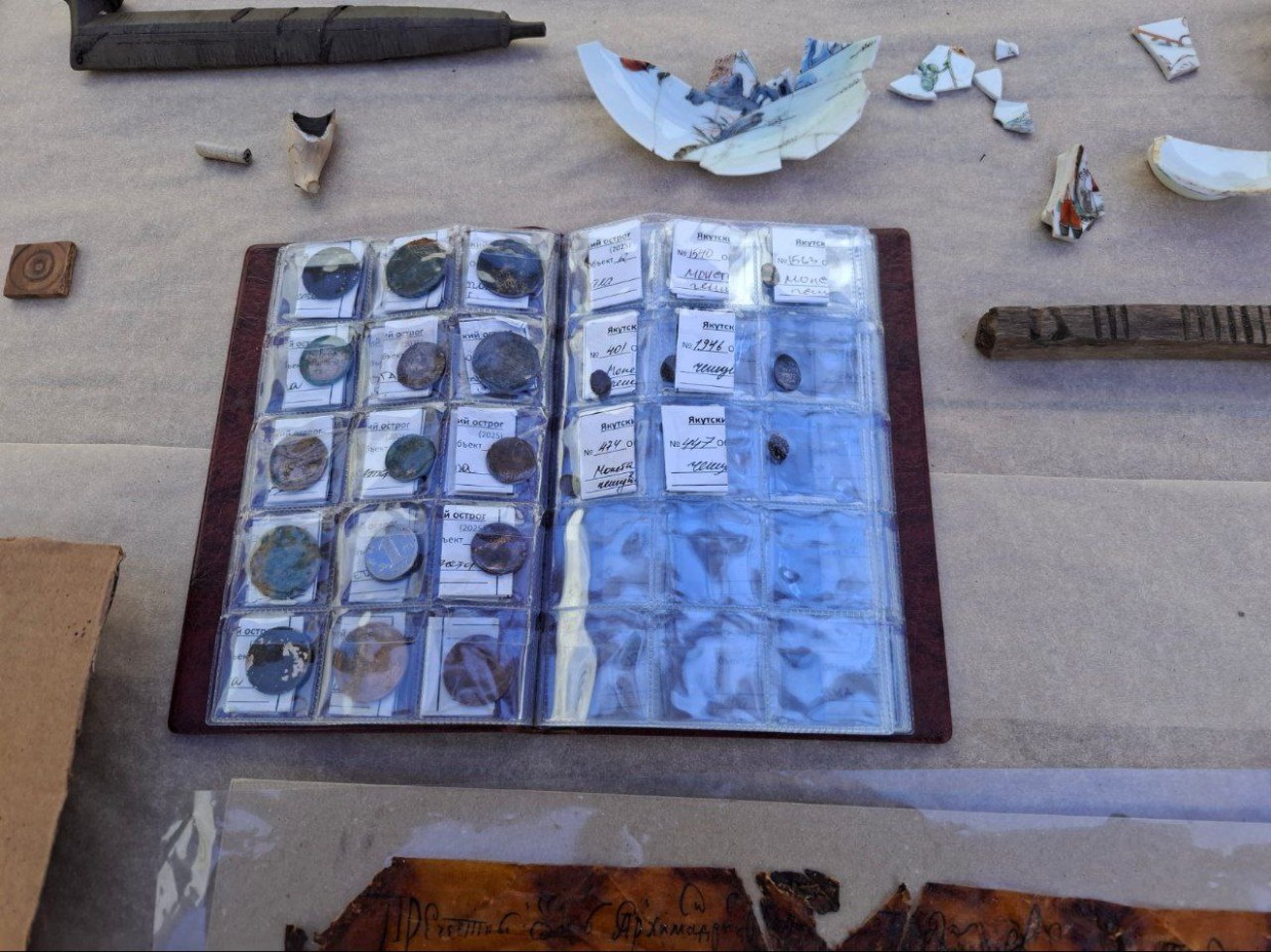 На месте Якутского острога нашли уникальные артефакты