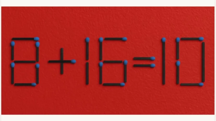 Внимание, требуется супермозг: найдите верное решение, переставив всего одну спичку — справятся только гении