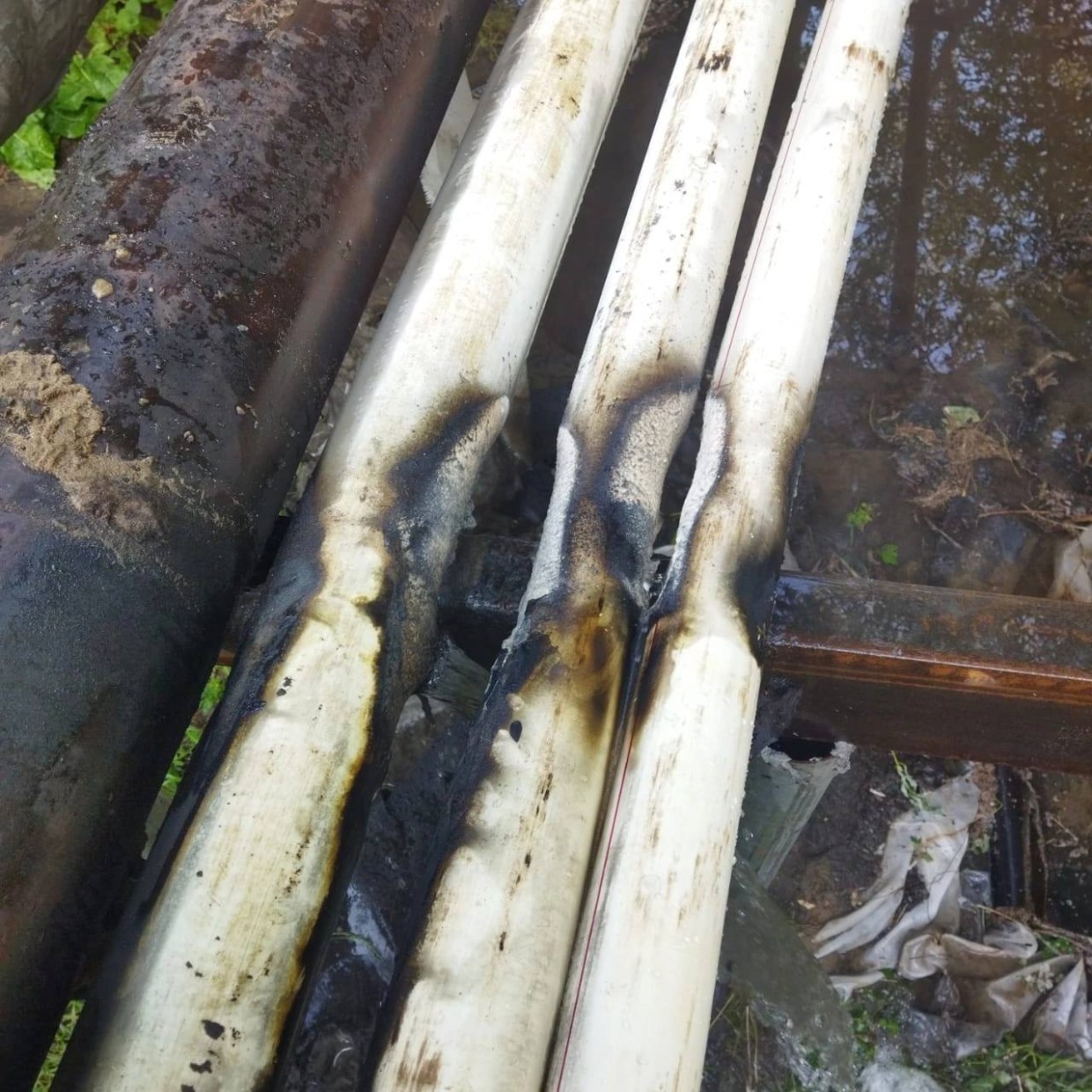 В Якутске возобновились случаи поджога теплотрасс