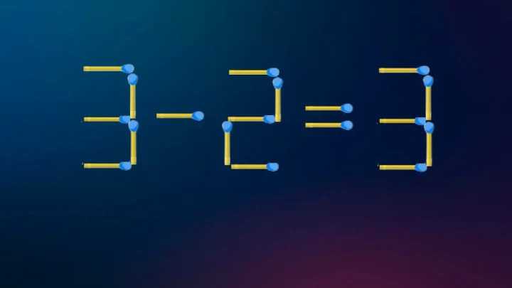 Спички взрывают мозг: решите эту задачу за 10 секунд — проверьте свою смекалку и пространственное мышление