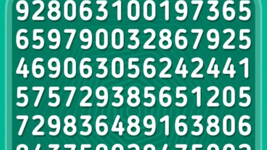 Ловкость, да и только: попробуйте отыскать заветное число — сможет ли ваш мозг выдать «вау-эффект»?