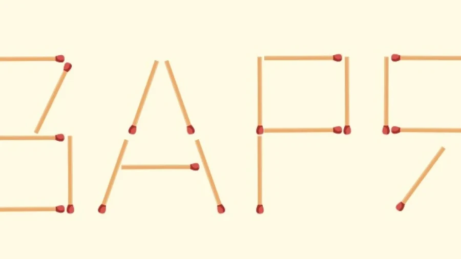 Из женщины в мужчину: переставьте всего 1 спичку, чтобы женское имя превратилось в мужское — у вас есть 16 секунд, время пошло