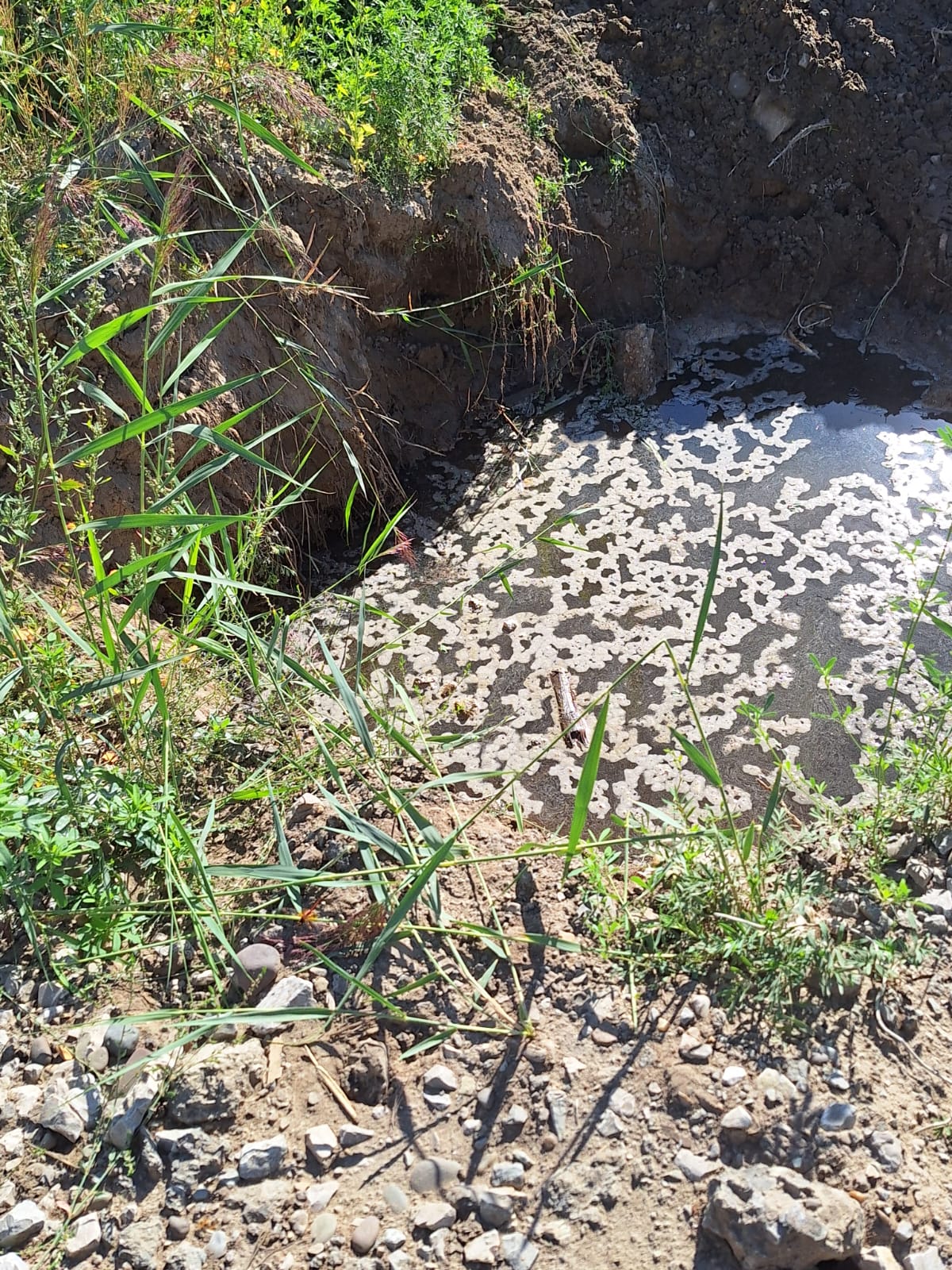 В Якутске трубу открыли, но вода не уходит