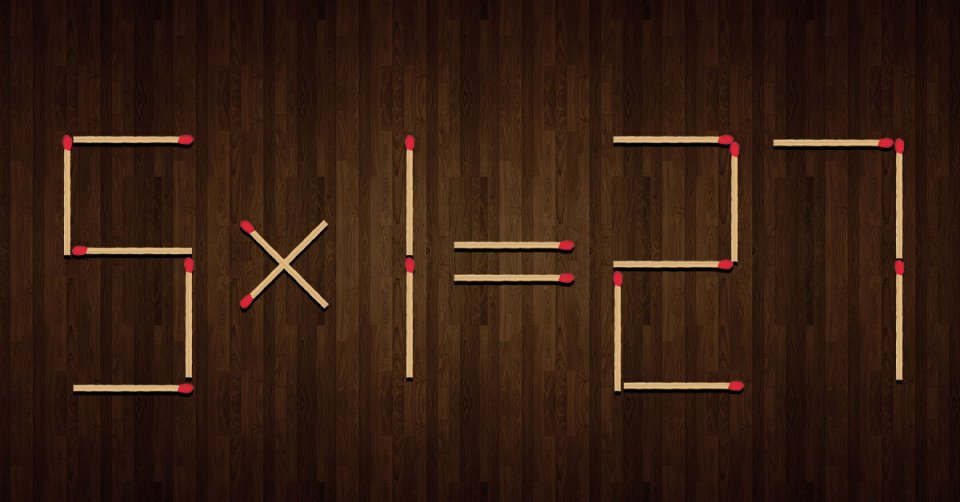 Спички плюс человек равно интеллект: нехитрое равенство превратит вас в гения за 10 секунд — дерзайте прямо сейчас