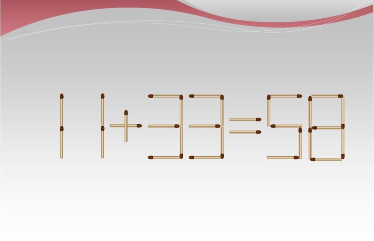 Одна спичка — и вы гений: только люди с развитой смекалкой могут решить эту задачу