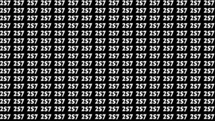 Детектор интеллекта: отыщите число 257 среди хаоса символов — тест на аналитический склад ума