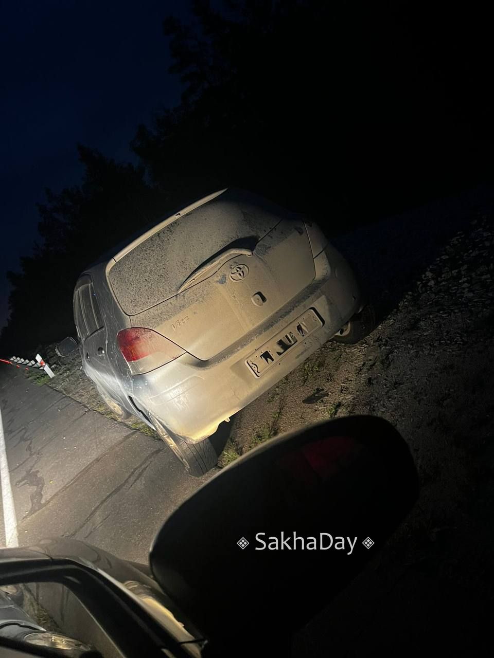 Владелица заброшенного авто на Вилюйском тракте нашлась