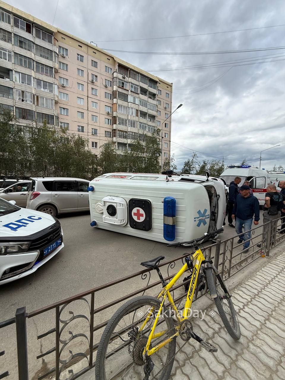 73 аварии за неделю в Якутске:  есть погибший и пострадавшие