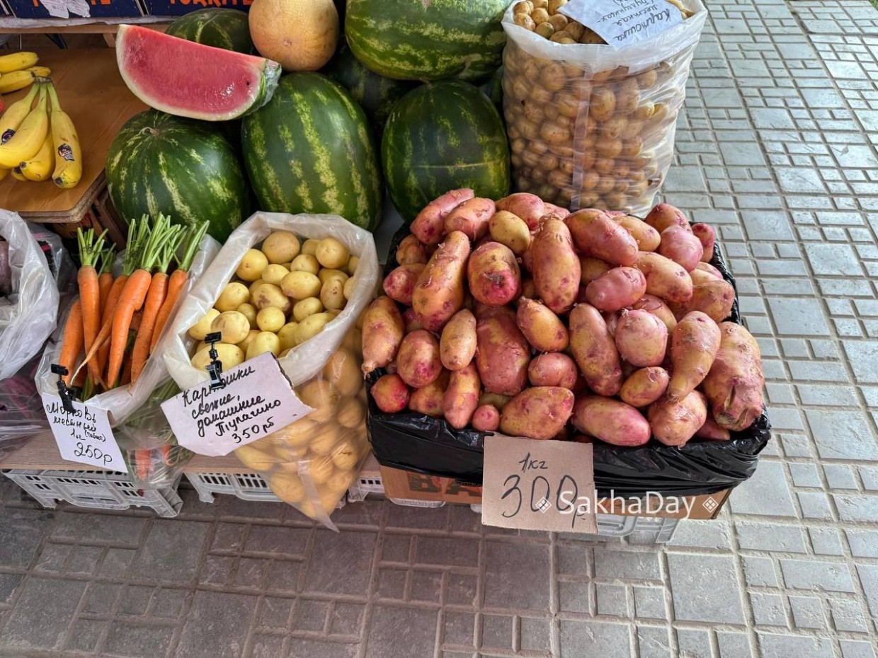 В Якутске картофель подешевел до 300 рублей