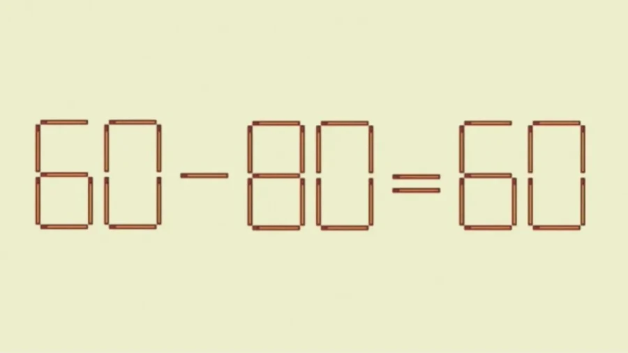 Спички запалят (и закалят) ваш мозг: решите головоломку за 15 секунд — проверьте свой IQ